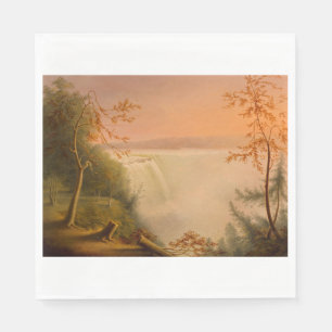 Niagara Falls (Horseshoe Falls) (Rembrandt Peale) Napkin