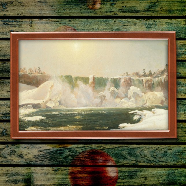  Niagara Falls in Winter by Jasper Francis Cropsey Poster (Creator Uploaded)