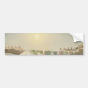 Niagara Falls in Winter (Ice in the Water) Bumper Sticker