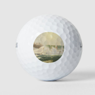 Niagara Falls in Winter (Ice in the Water) Golf Balls