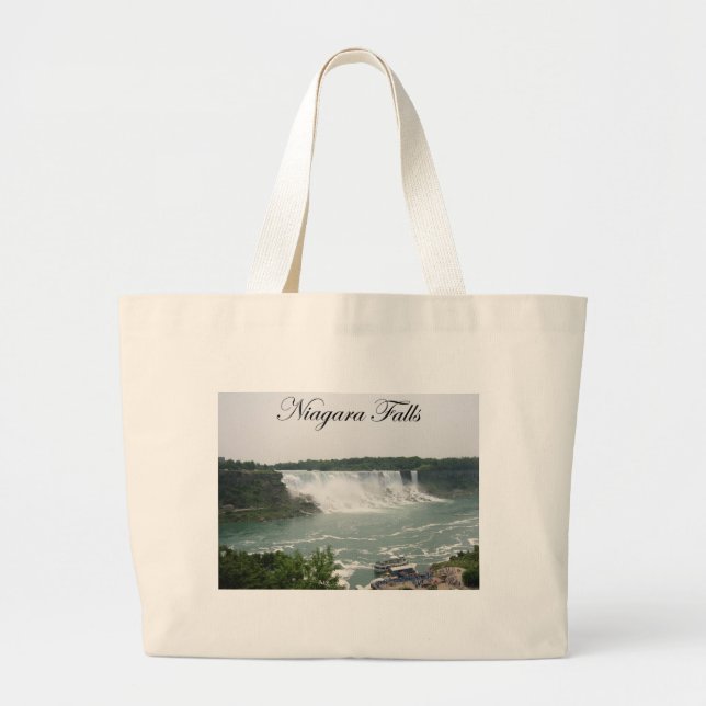 Niagara Falls Large Tote Bag (Front)