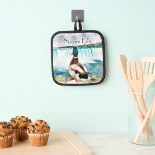 Niagara Falls Mallard Duck Souvenir Pot Holder