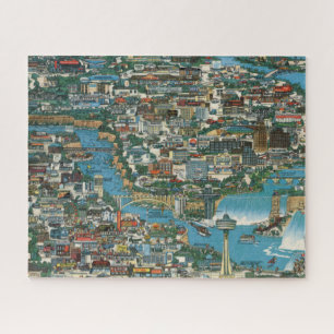 Niagara Falls Map Jigsaw Puzzle