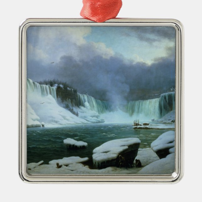 Niagara Falls Metal Ornament (Front)