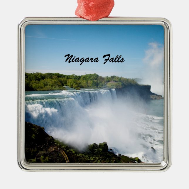 Niagara Falls  Metal Ornament (Front)