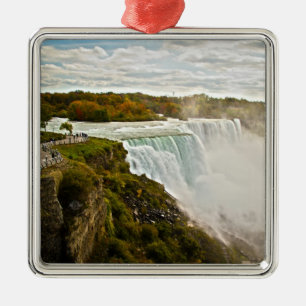 Niagara Falls Metal Tree Decoration