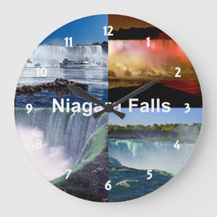 Niagara Falls New York Large Clock