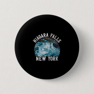 Niagara Falls New York Ny 6 Cm Round Badge