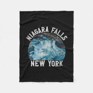 Niagara Falls New York Ny Fleece Blanket