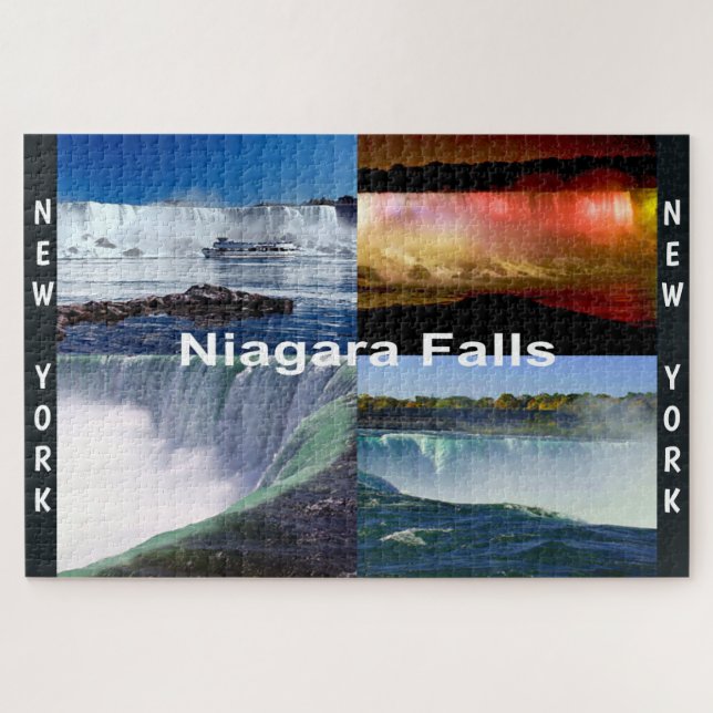 Niagara Falls New York Photo Views Jigsaw Puzzle (Horizontal)