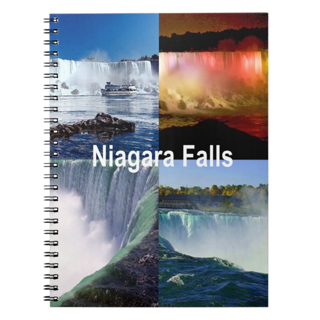 Niagara Falls New York Photo Views Notebook (Front)