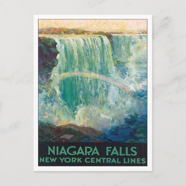 Niagara Falls New York Postcard (Front)