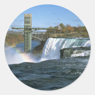 Niagara Falls, New York, USA Classic Round Sticker