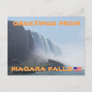 Niagara Falls New York, USA Postcard