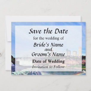 Niagara Falls NY - Under the Rainbow Save the Date