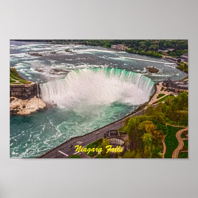 Niagara Falls on Canvas Poster (Front)