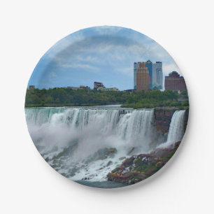 Niagara Falls on the Canadian Side  Paper Plate