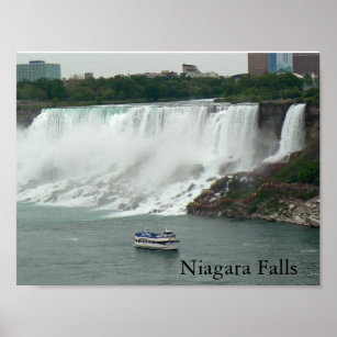 Niagara Falls on the Canadian Side Poster
