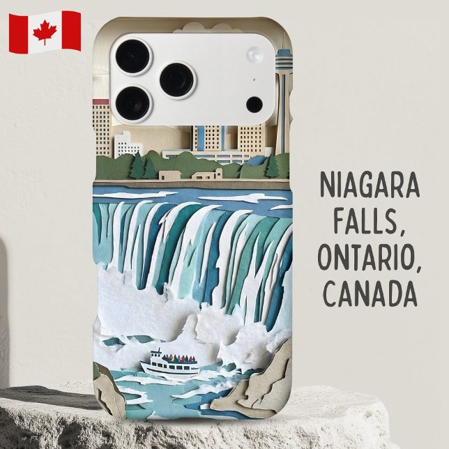 Niagara Falls Ontairo Canada Layered Paper Diorama (Creator Uploaded)