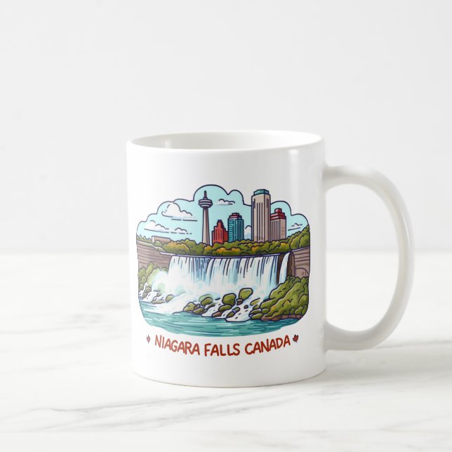 Niagara Falls Ontario Canada  Coffee Mug (Right)