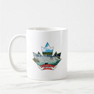 Niagara Falls, Ontario Canada Maple Leaf Coffee Mug