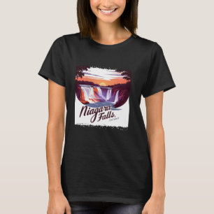 Niagara Falls Ontario Canada Sunset T-Shirt