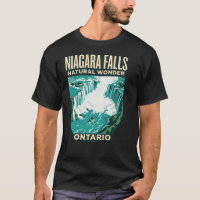 Niagara Falls Ontario Canada Vintage Travel Poster