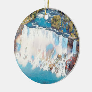 NIAGARA FALLS - Panorama Ceramic Ornament