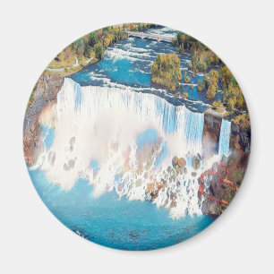 NIAGARA FALLS - Panorama Magnet