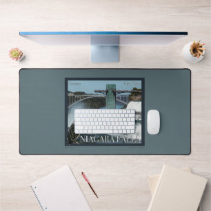 Niagara Falls Poster Desk Mat