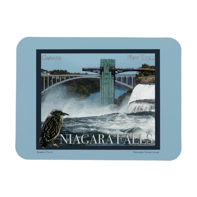 Niagara Falls Poster Magnet (Horizontal)