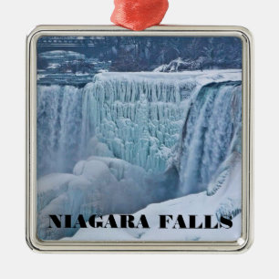 Niagara Falls Premium Square Ornaments