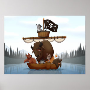 Niagara Falls Publicity Stunt Poster