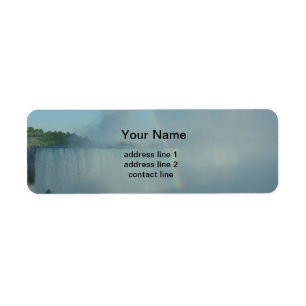Niagara Falls Return Address Label