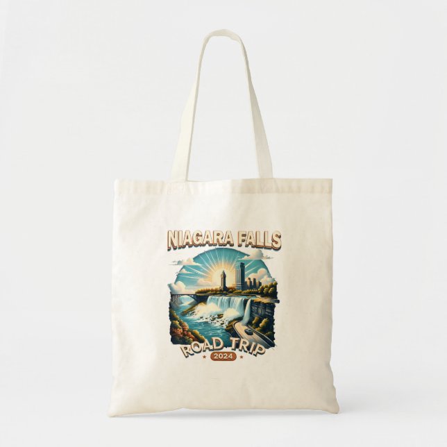 Niagara Falls Road Trip 2024 Family Tote Bag (Front)