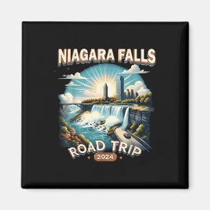 Niagara Falls Road Trip 2024 Family Trip Summer Va Magnet