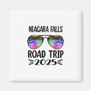 Niagara Falls Road Trip 2025 Family Trip Vacation  Magnet