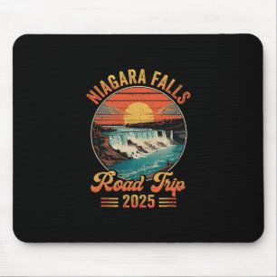 Niagara Falls Road Trip 2025 Summer Vacation Famil Mouse Pad