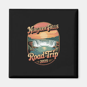 Niagara Falls Road Trip 2025 Summer Vacation Souve Magnet