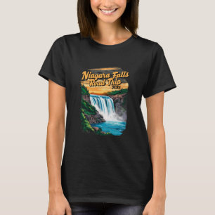 Niagara Falls Road Trip 2025 Summer Vacation Souve T-Shirt