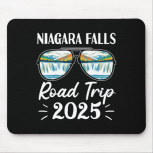 Niagara Falls Road Trip 2025 Sungles Family Vacati Mouse Pad