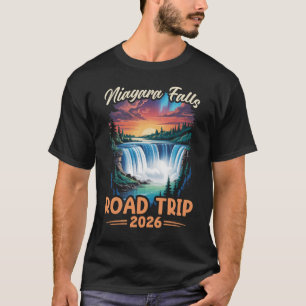 Niagara Falls Road Trip Family Vacation Trip Men W T-Shirt