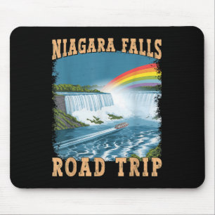 Niagara Falls Road Trip Souvenir Summer Vacation N Mouse Pad