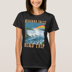 Niagara Falls Road Trip Souvenir Summer Vacation N T-Shirt