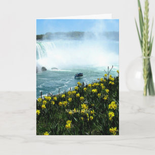 Niagara Falls, Scenic Photograph, Card