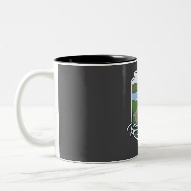 Niagara Falls State Park - Canada  Two-Tone Coffee Mug (Left)