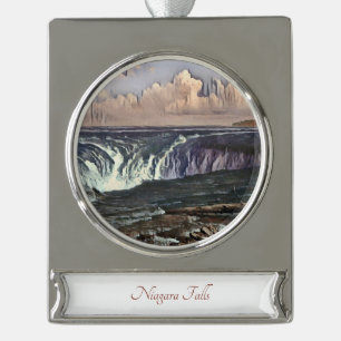 Niagara Falls Travel Art Watercolor Ornament