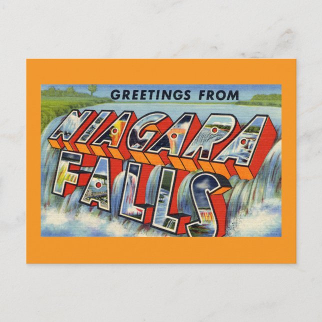 Niagara Falls  travel Postcard (Front)