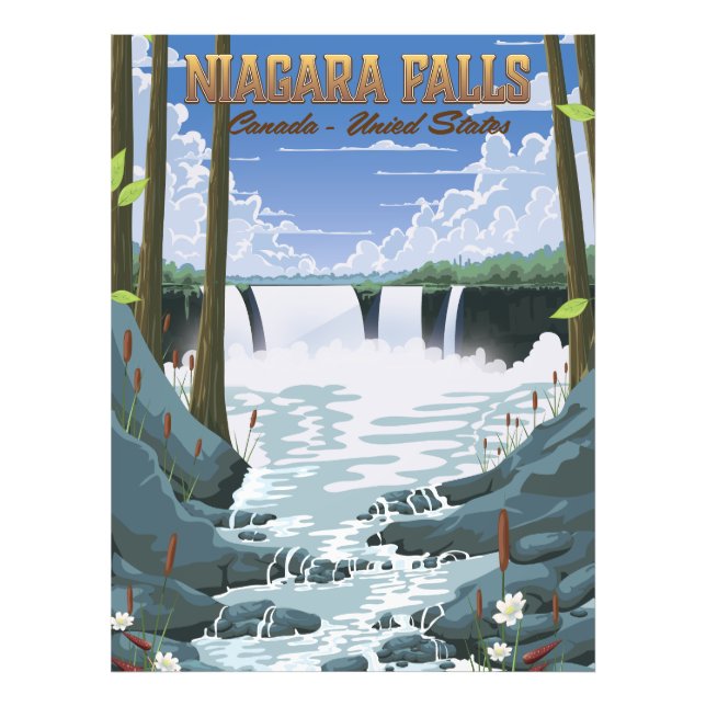 Niagara Falls Travel poster (Front)