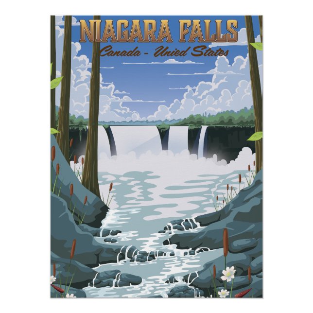 Niagara Falls Travel poster (Front)